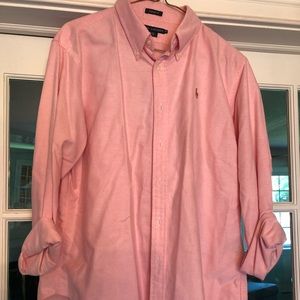 Pink Ralph Lauren Button Down